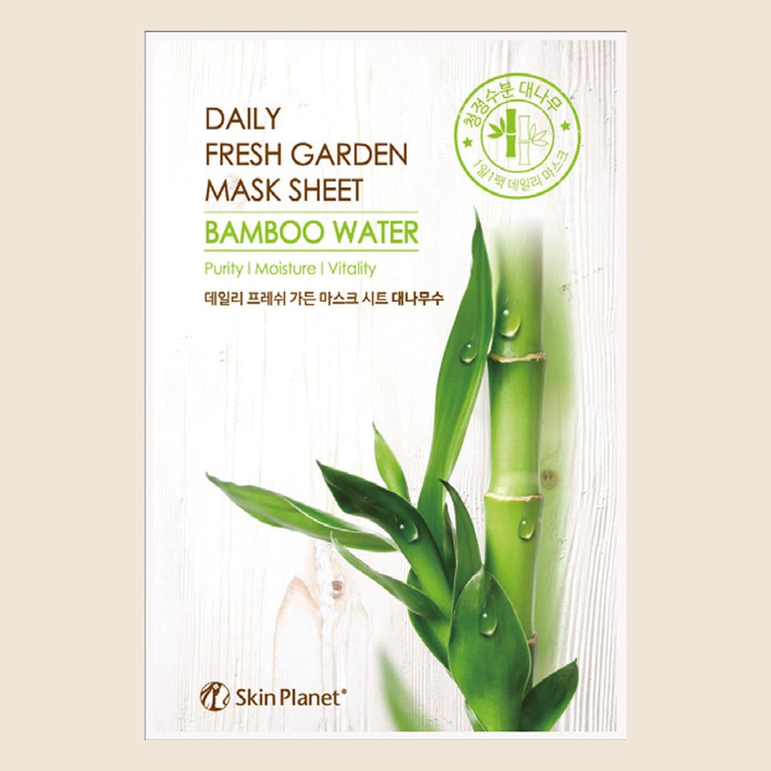 Skin Planet Daily Fresh Garden Mask Sheet Bamboo Water